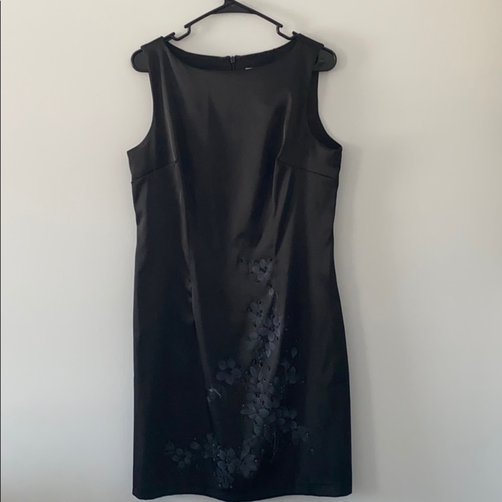 black dress